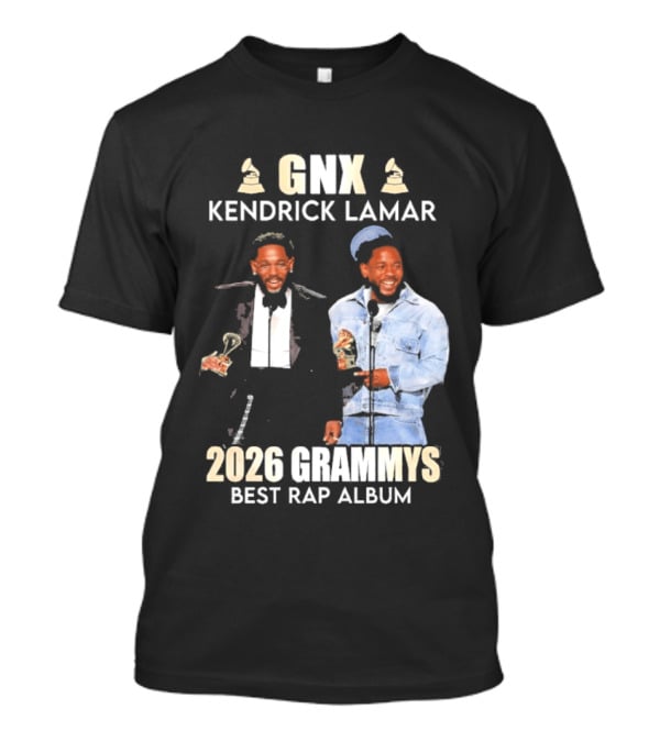 Kendrick Lamar GNX 2026 Grammys Best Rap Album T-Shirt