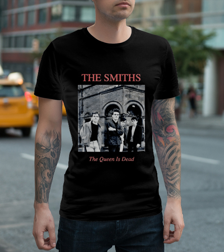 The Smiths The Queen Is Dead Salford Lads Club Stephen Wright T-Shirt