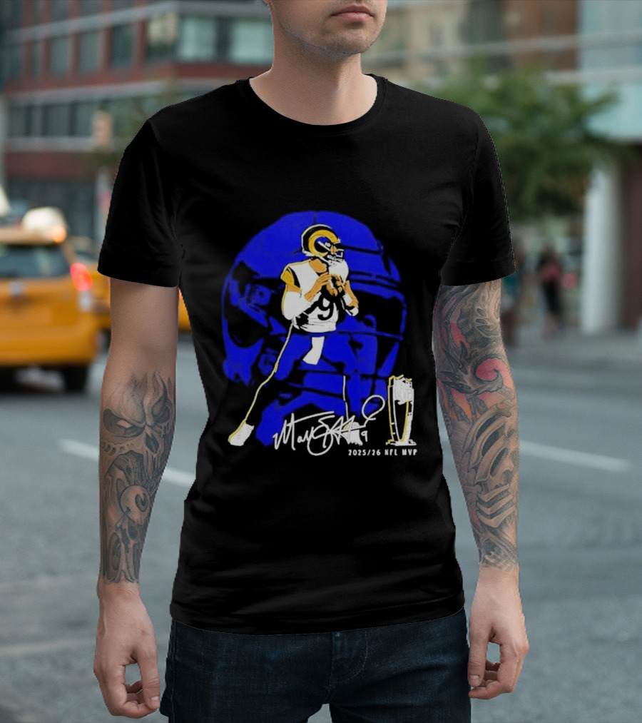 Matthew Stafford LA Rams 2025 26 NFL MVP T-Shirt