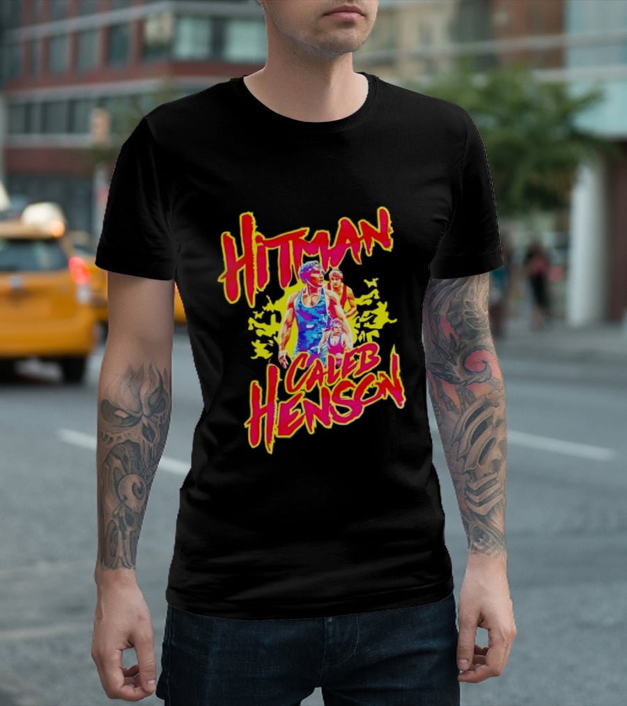 Hitman Caleb Henson Wrestling Athlete T-Shirt