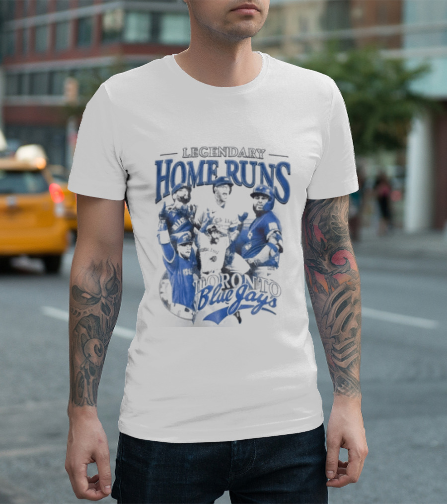 Toronto Blue Jays Legendary Home Runs 2026 Collection T-Shirt