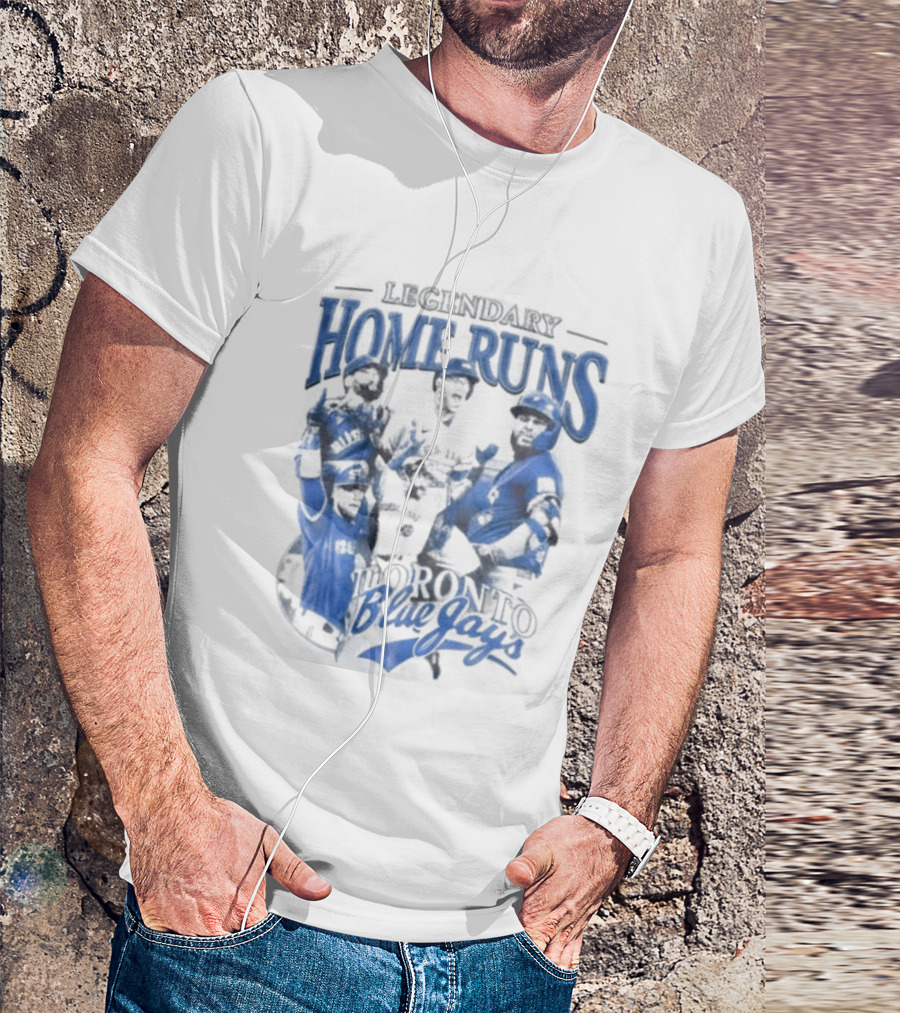 Toronto Blue Jays Legendary Home Runs 2026 Collection T-Shirt