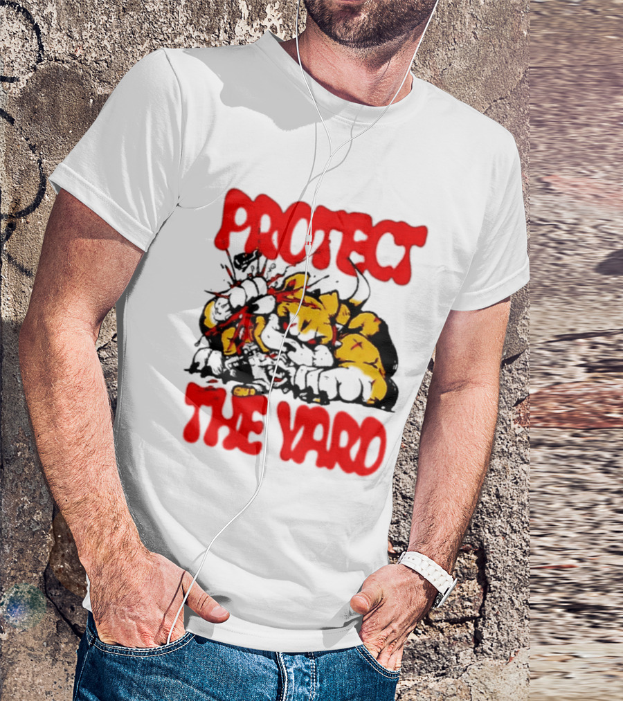 Protect The Yard Aggressive Dog Fighting T-Shirt