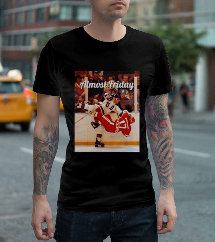 Almost Friday USA Hockey Miracle Hit T-Shirt