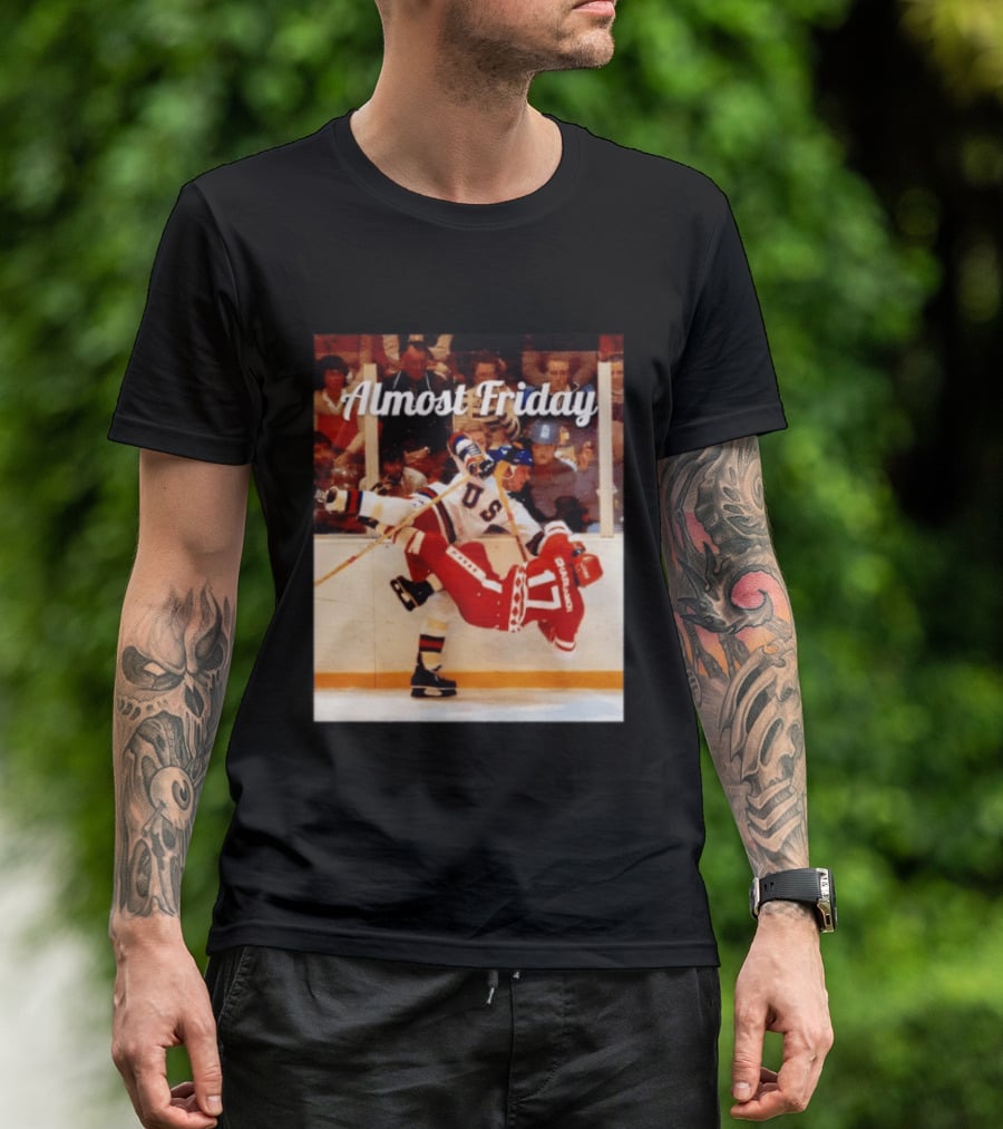 Almost Friday USA Hockey Miracle Hit T-Shirt