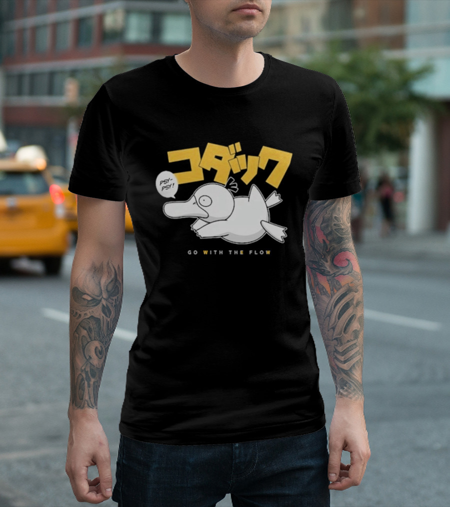 Pokémon Psyduck Go With The Flow T-Shirt