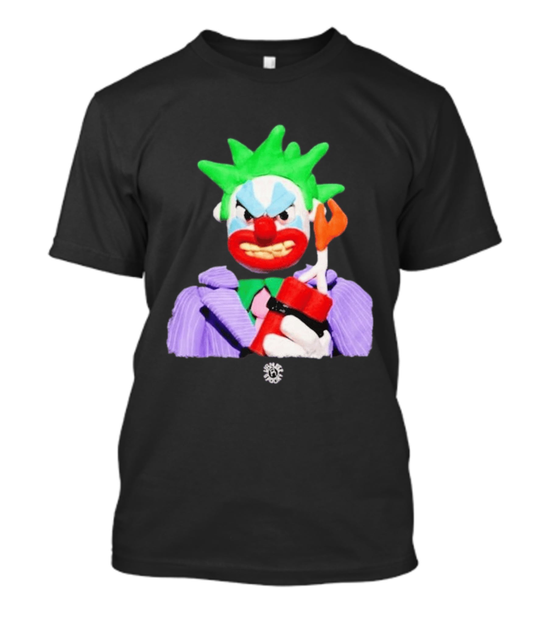 SPOOKY X VAMEEE Joker Clown Holding Dynamite T-Shirt