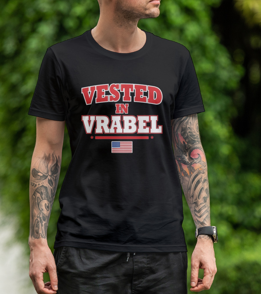 Vested In Vrabel American Pride T-Shirt