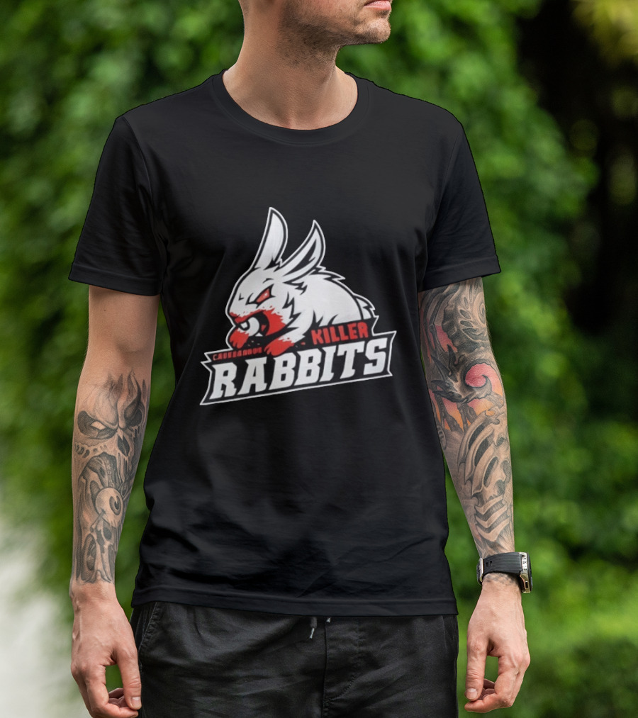 Caerbannog Killer Rabbits Bloody Bunny T-Shirt
