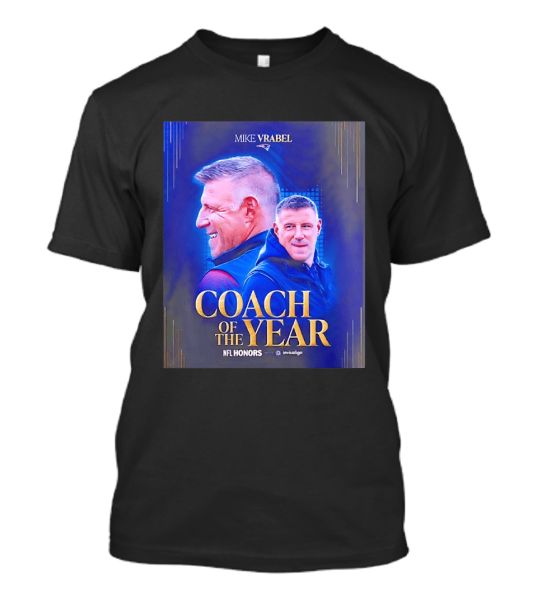 Mike Vrabel Coach Of The Year NFL Honors Patriots 2025 T-Shirt
