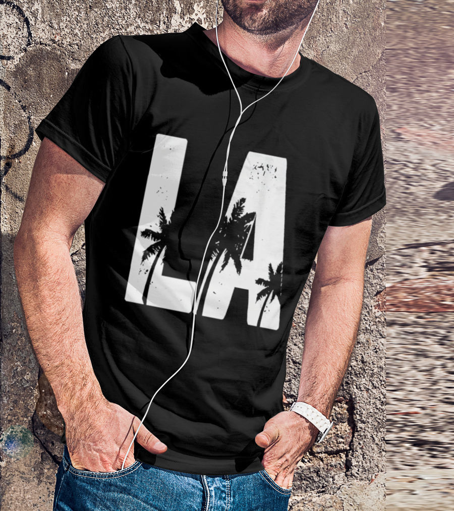 LA Los Angeles Palm Trees T-Shirt