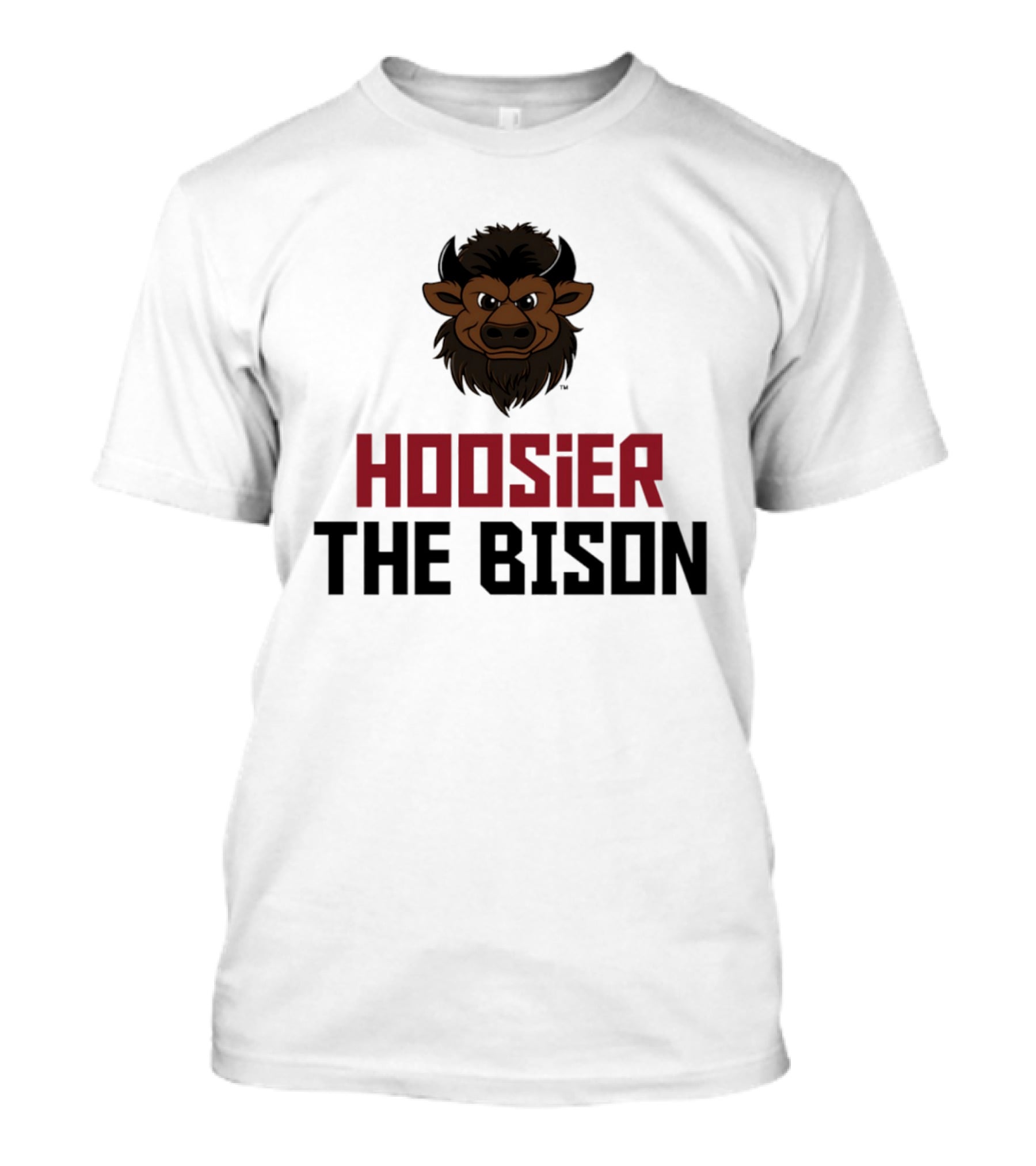 Hoosier The Bison Indiana Squared Off T-Shirt