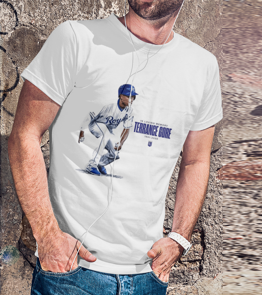 Kansas City Royals Terrance Gore 1991 2026 RIP In Loving Memory T-Shirt
