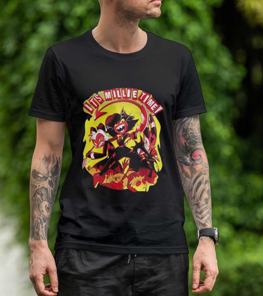 Spindlehorse It's Millie Time Helluva Boss Characters T-Shirt