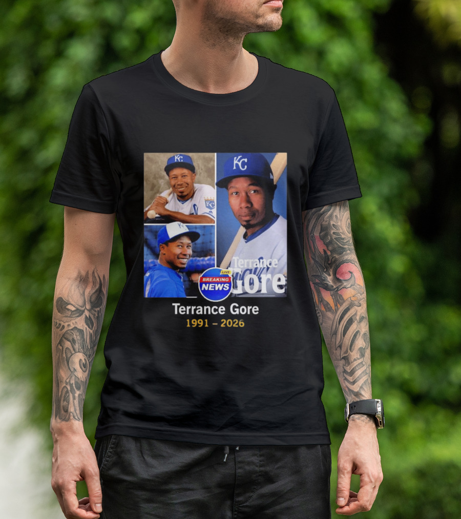Terrance Gore Kansas City KC Breaking News 1991 2026 T-Shirt