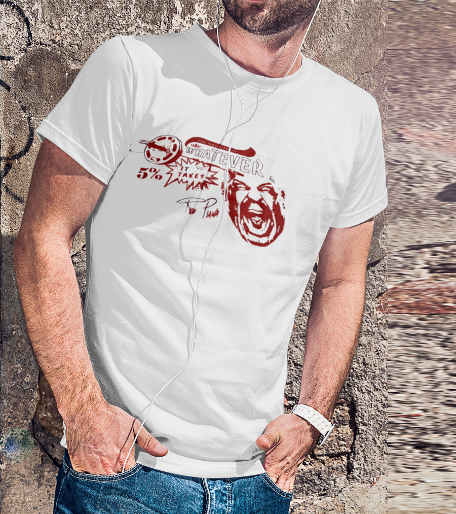 Whatever It Takes 5% Percenters For Life Red T-Shirt