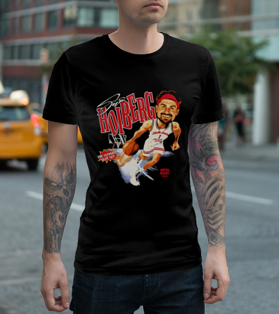 Sam Hoiberg Basketball Caricature The Ultimate Glue Guy T-Shirt