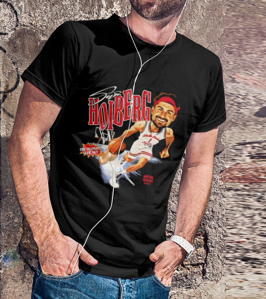 Sam Hoiberg Basketball Caricature The Ultimate Glue Guy T-Shirt