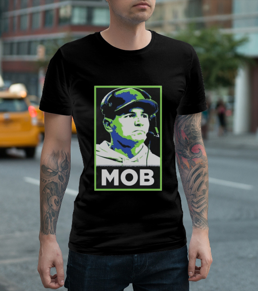Seattle Seahawks MOB Coach Iconic Headset T-Shirt