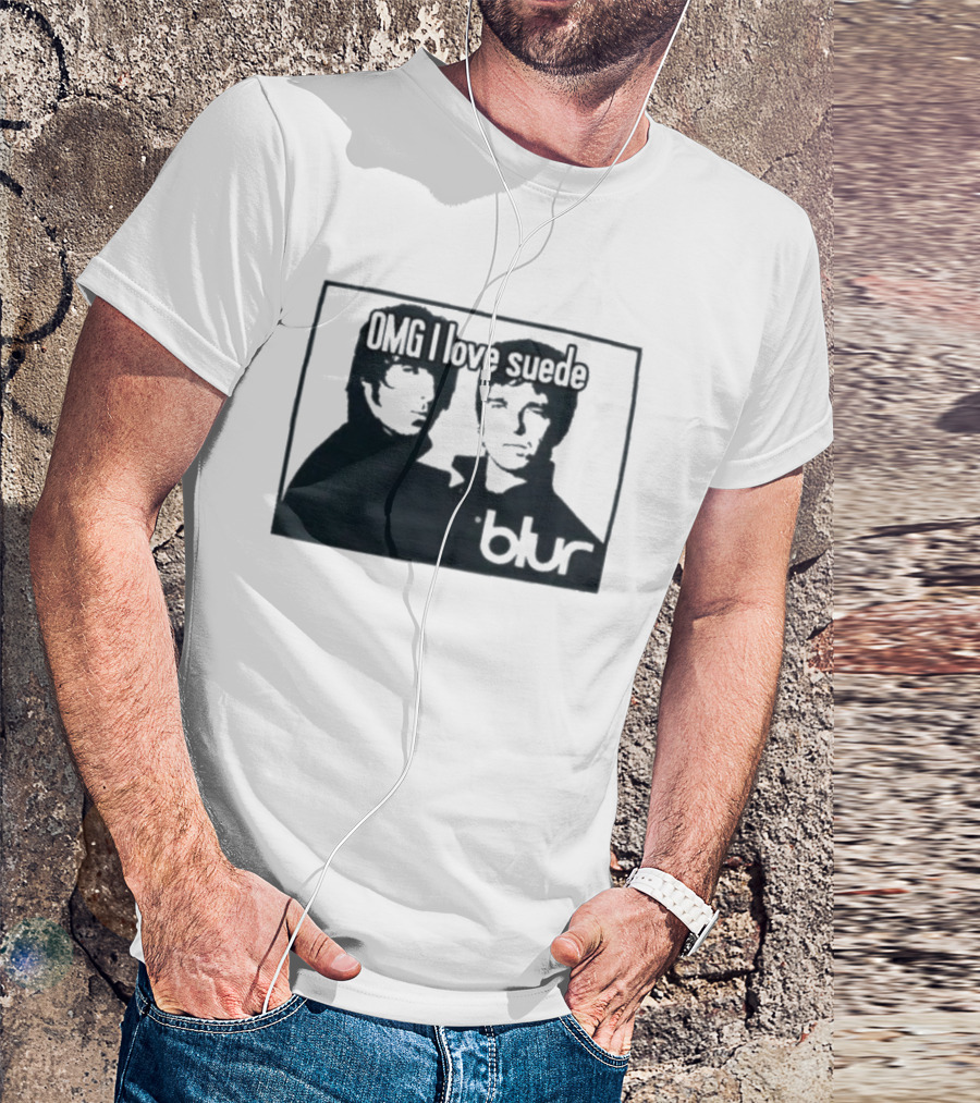 OMG I Love Suede Blur T-Shirt