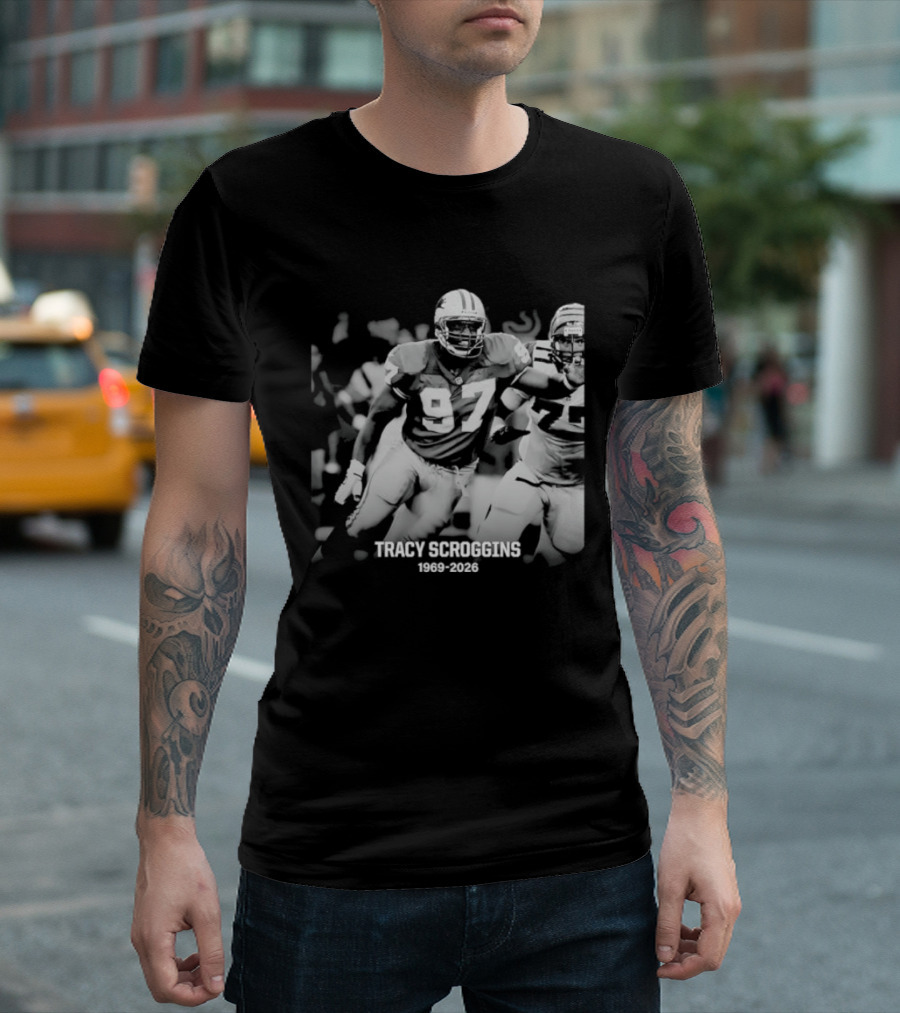 Tracy Scroggins Detroit Lions 1969 2026 Stories T-Shirt