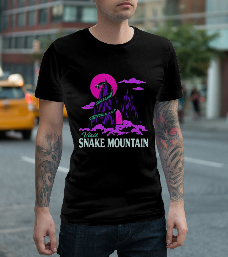 Visit Snake Mountain Masters Of The Universe Serpent Peak Fantasy T-Shirt
