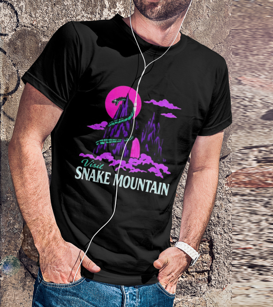 Visit Snake Mountain Masters Of The Universe Serpent Peak Fantasy T-Shirt
