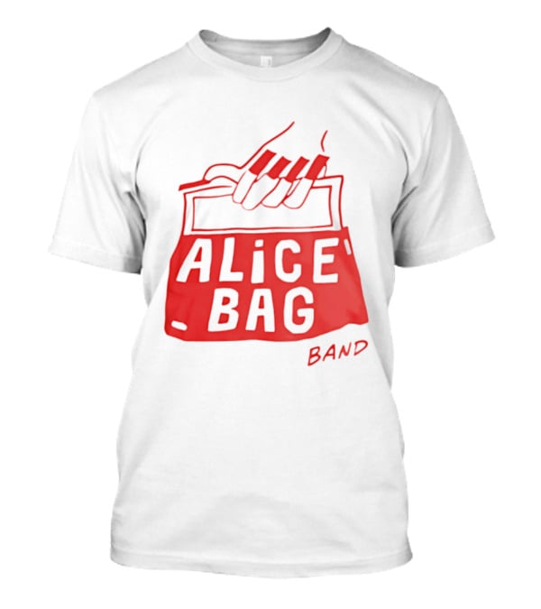 Alice Bag Band Iconic Red Hand Sardine Concept 2026 T-Shirt