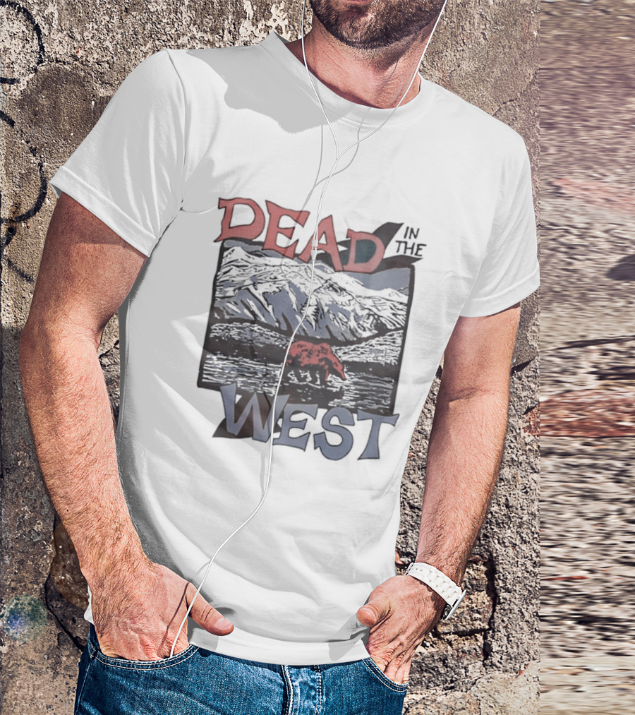 Dead In The West Bear Mountain Landscape T-Shirt