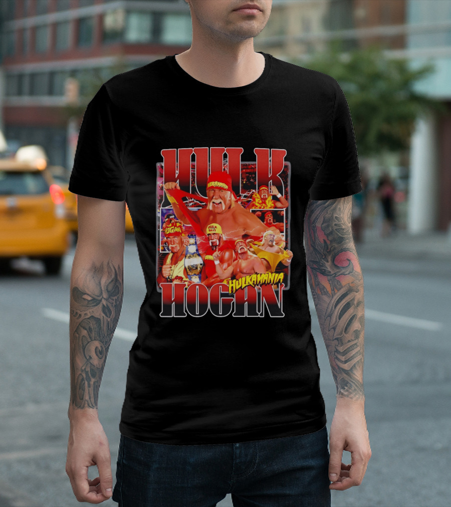 Hulk Hogan Hulkamania Memorial RIP Iconic Wrestling Legend T-Shirt