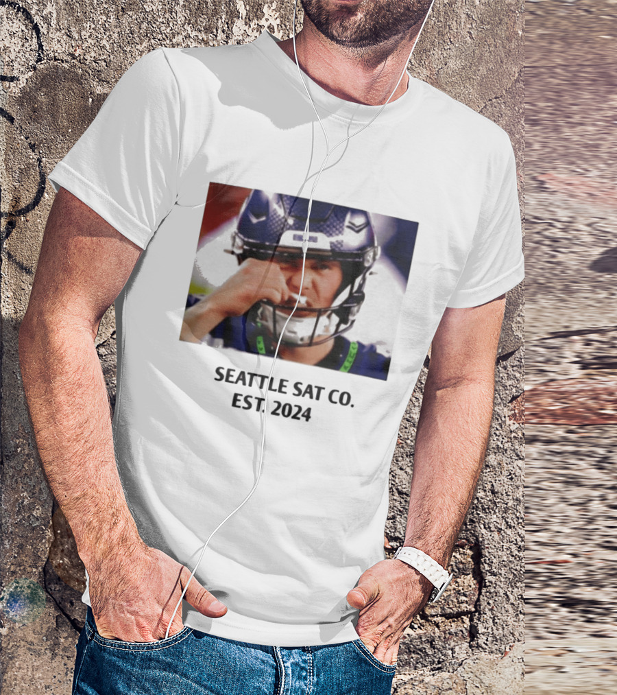 Seattle Sat Co. Est. 2024 Seahawks Parade Myers T-Shirt
