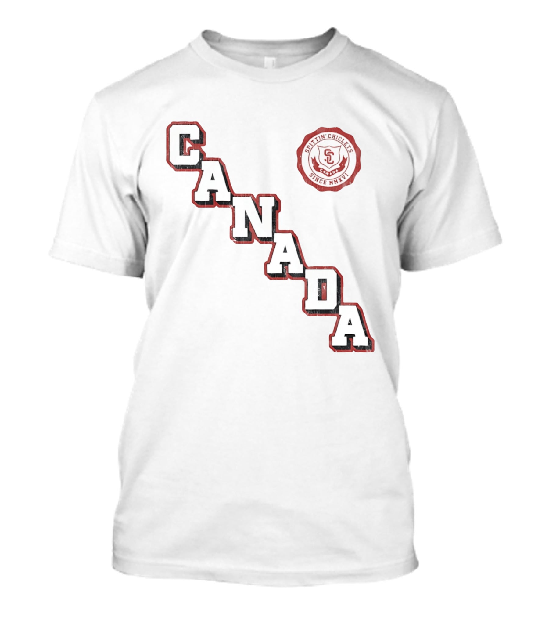 Spittin' Chiclets Canada Since MMXIV T-Shirt