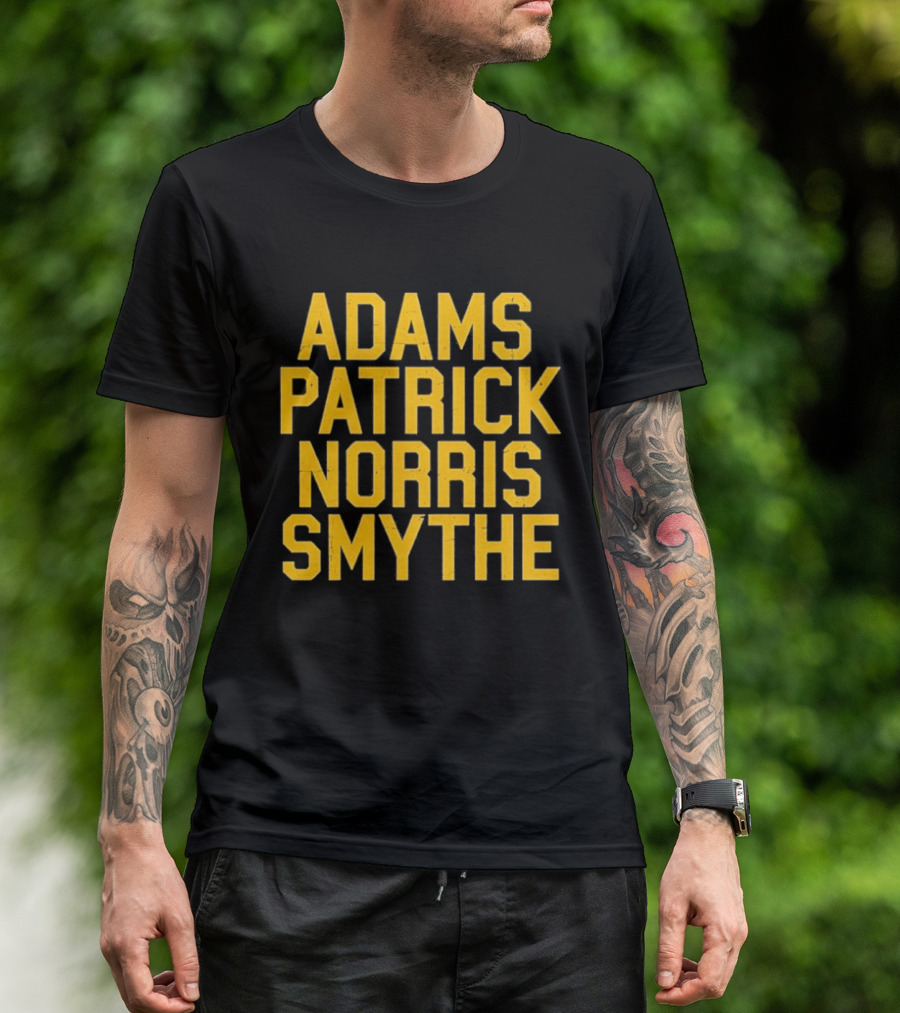 Adams Patrick Norris Smythe Sports Legends T-Shirt