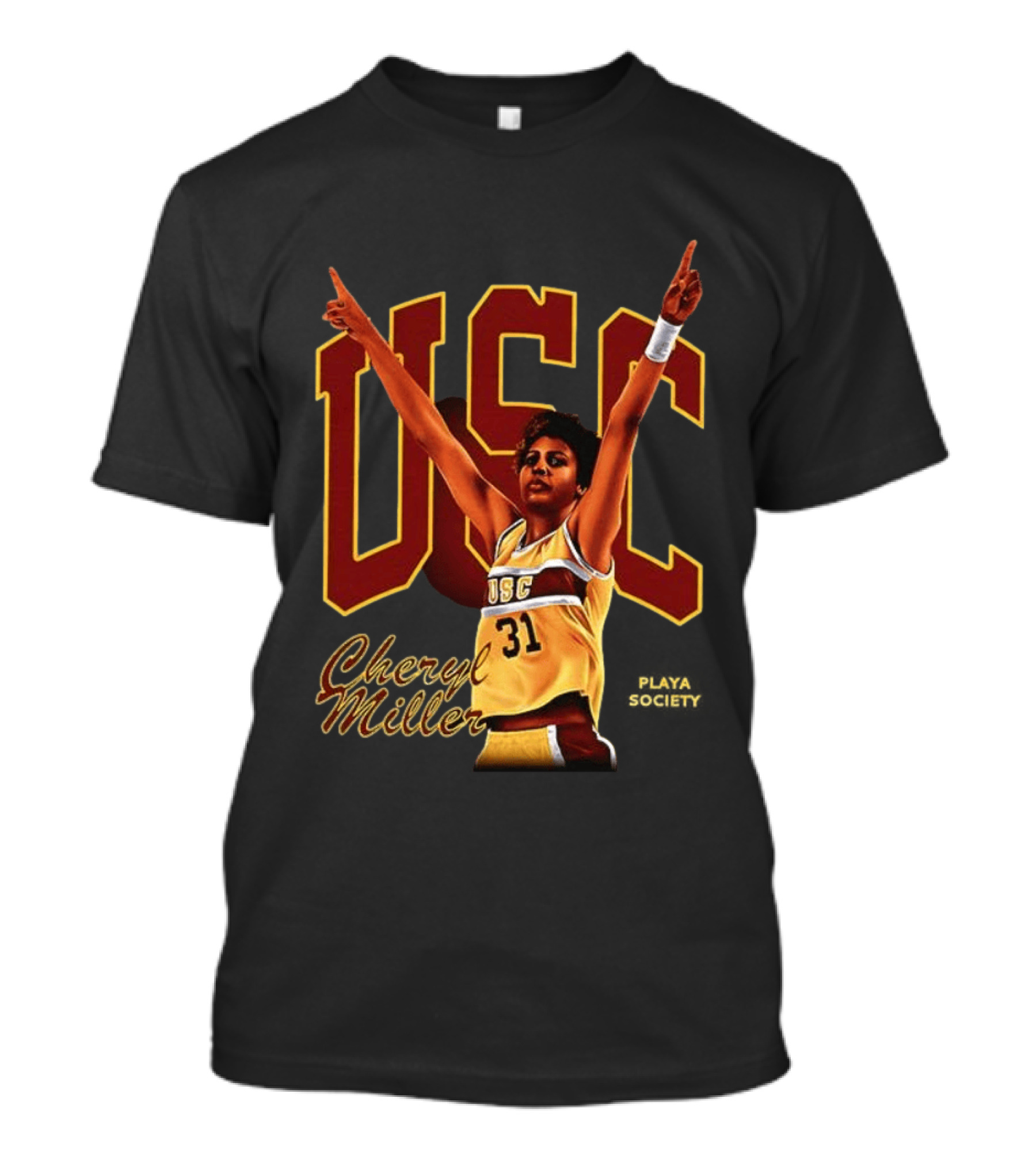 USC Cheryl Miller 31 Basketball Legend T-Shirt