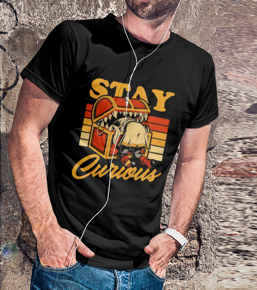 Stay Curious Elf Anime Treasure T-Shirt