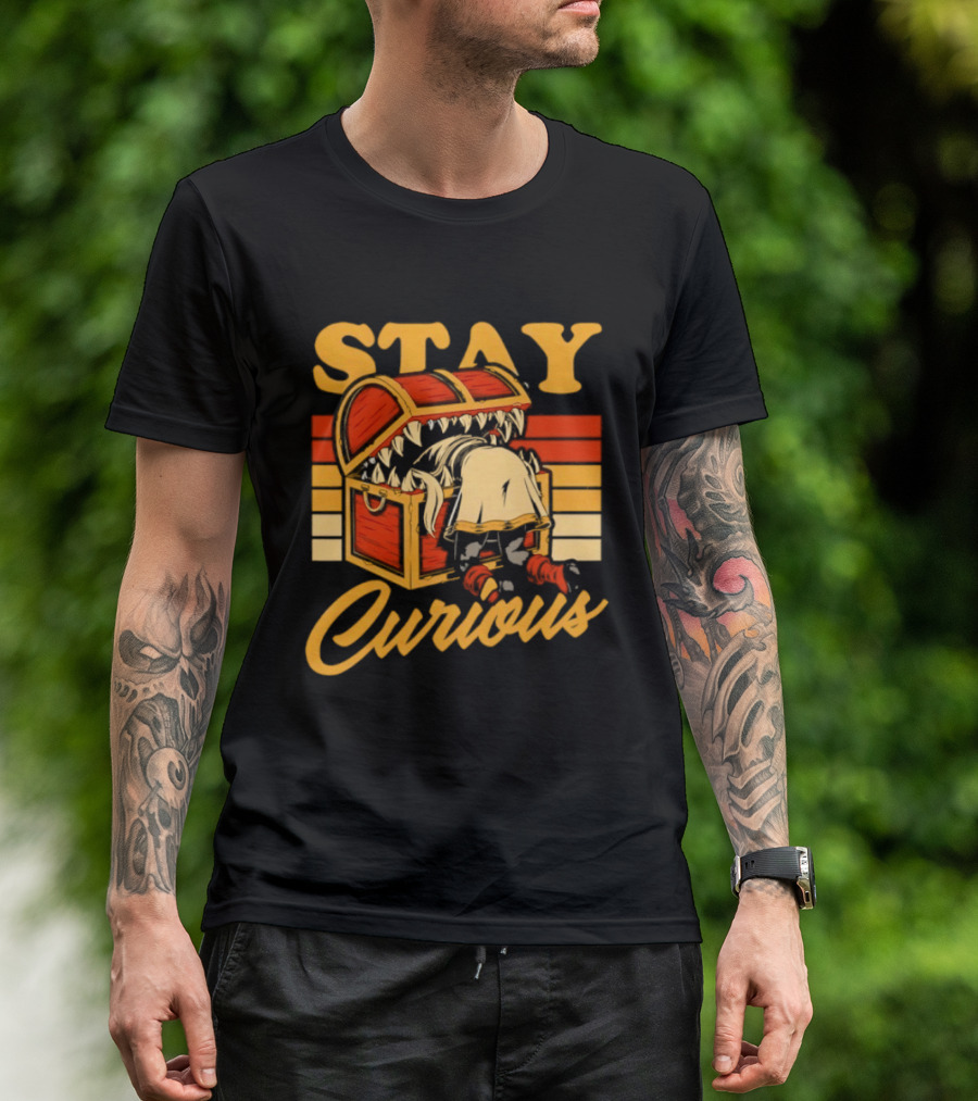 Stay Curious Elf Anime Treasure T-Shirt