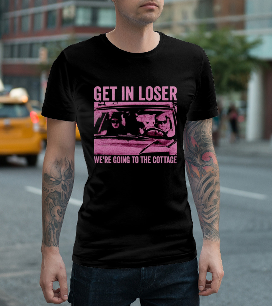 Get In Loser We're Going To The Cottage Heated Rivalry Car Scene T-Shirt