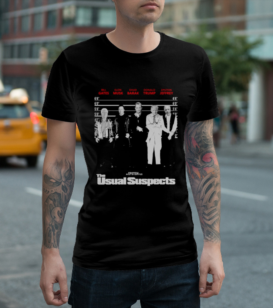 Bill Barack Trump Jeffrey The Usual Suspects T-Shirt