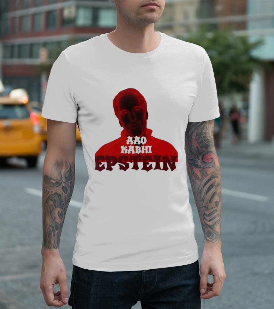 Aao Kabhi Epstein Edgy Meme T-Shirt
