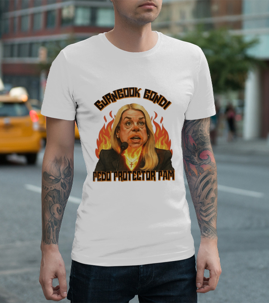 Burnbook Bondi Pedo Protector Pam Flame T-Shirt