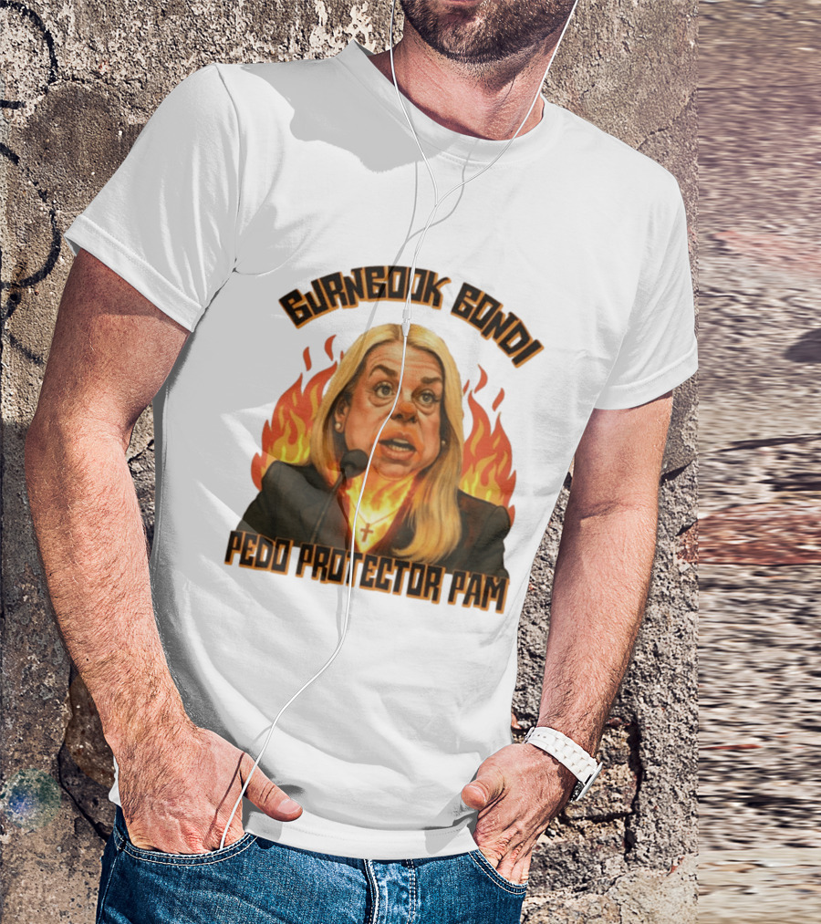 Burnbook Bondi Pedo Protector Pam Flame T-Shirt