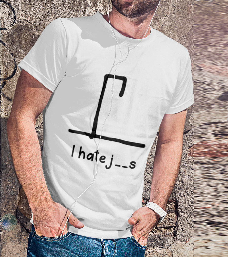 I Hate Jews_fill In Phrase Puzzle T-Shirt