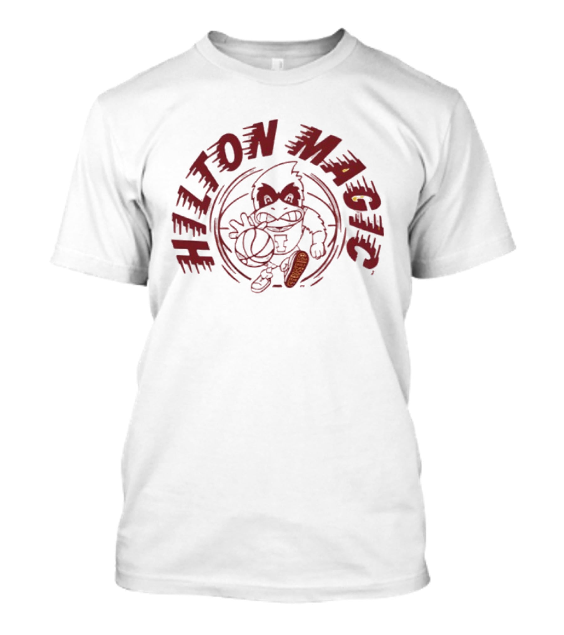Hilton Magic Iowa State Cyclones Basketball Cartoon T-Shirt