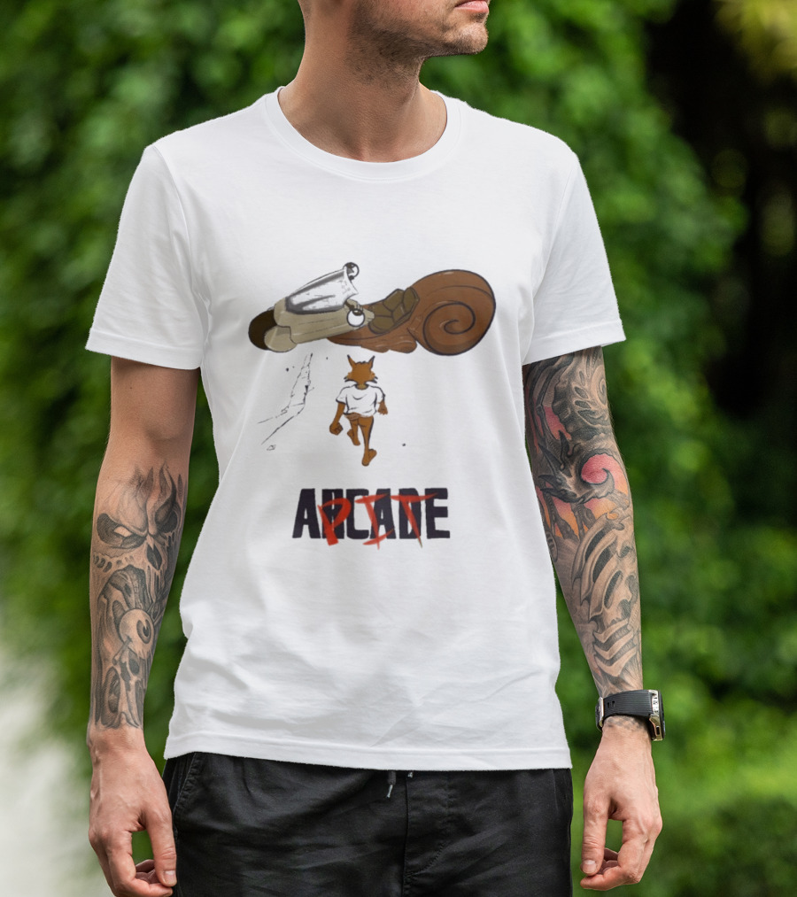 Smight Akira Arcade Pit Retro Futuristic Motorcycle Adventure T-Shirt