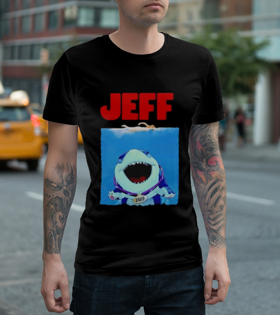Jeff The Land Shark Jaws Movie T-Shirt