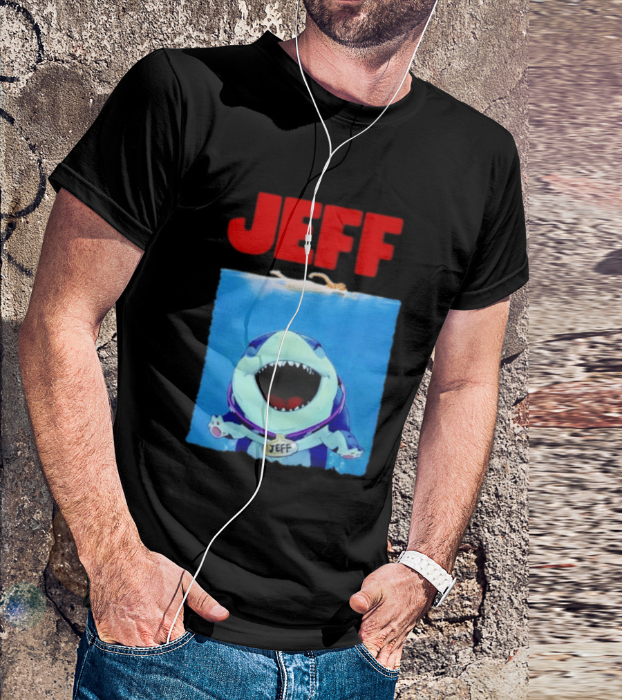 Jeff The Land Shark Jaws Movie T-Shirt