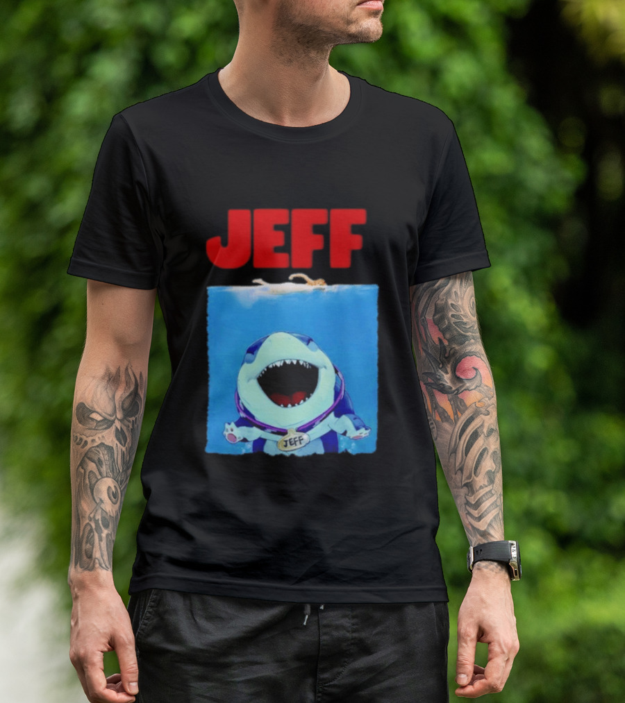 Jeff The Land Shark Jaws Movie T-Shirt