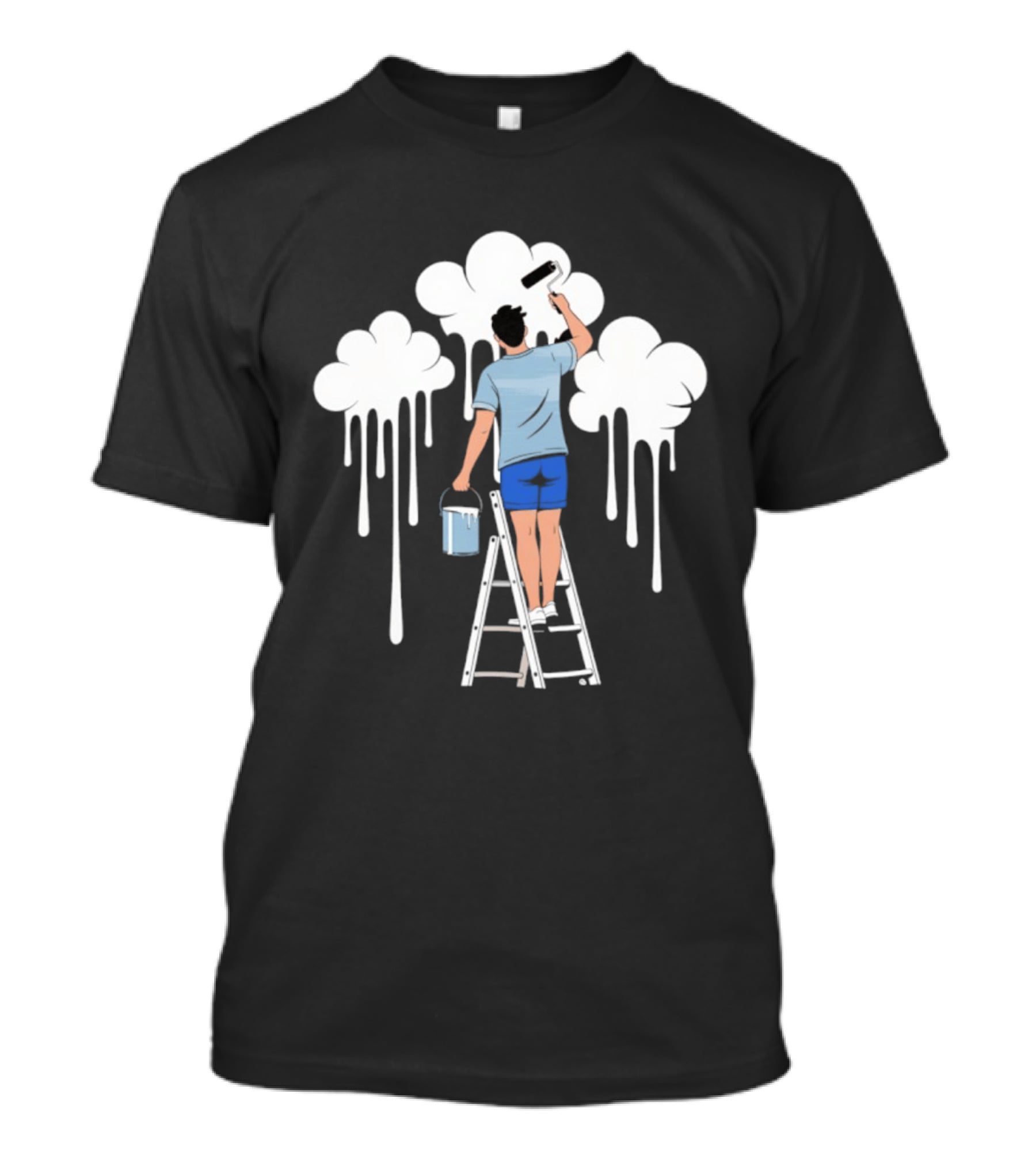 Painting The Clouds Dripping With Creativity T-Shirt