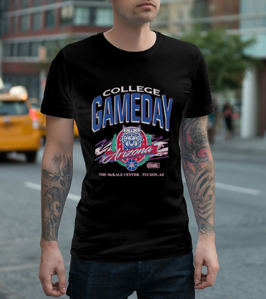 Arizona College Gameday Wildcats McKale Center Tucson AZ T-Shirt