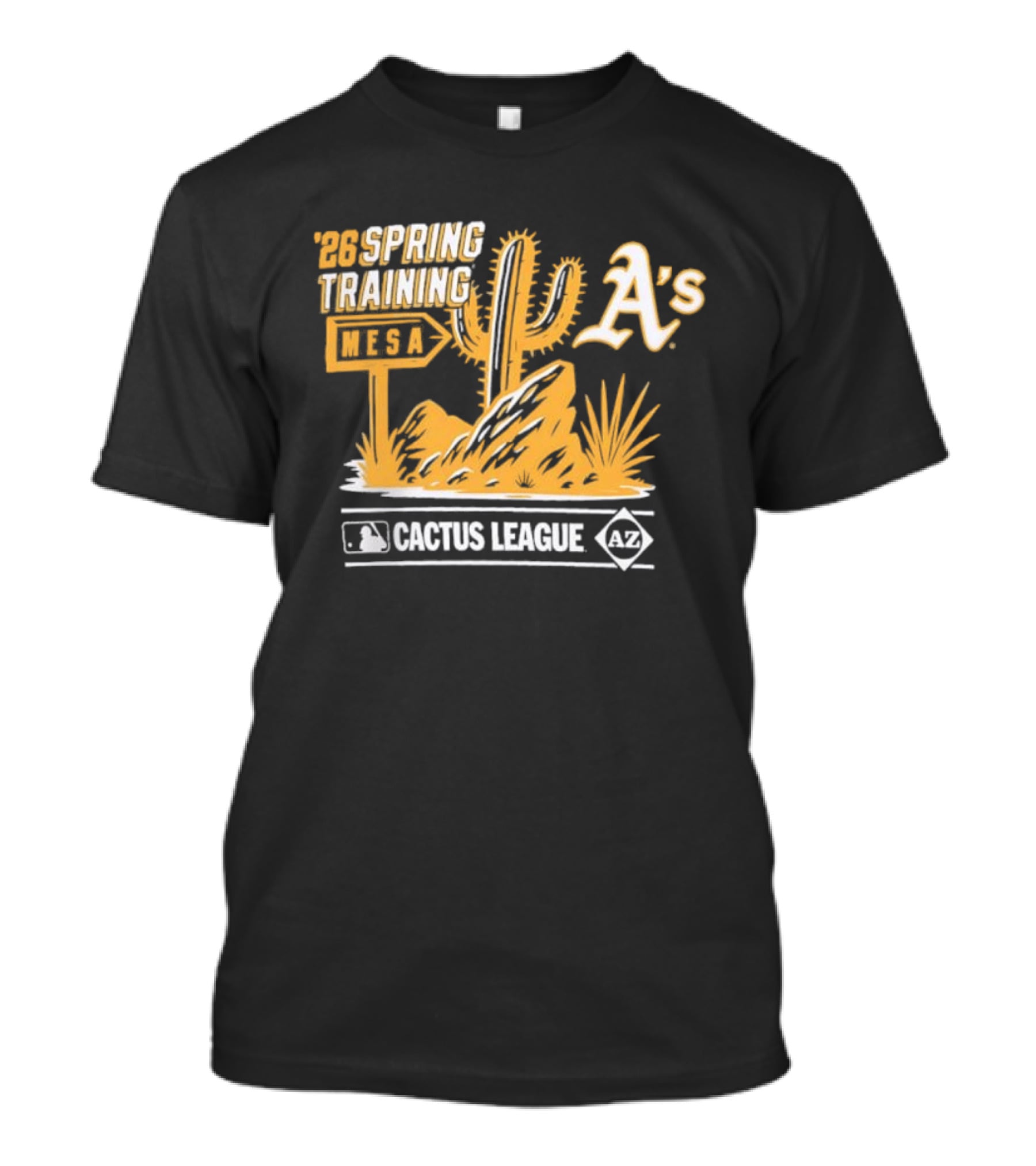 Oakland Athletics 2026 Spring Training Arizona Cactus League A's Baseball T-Shirt